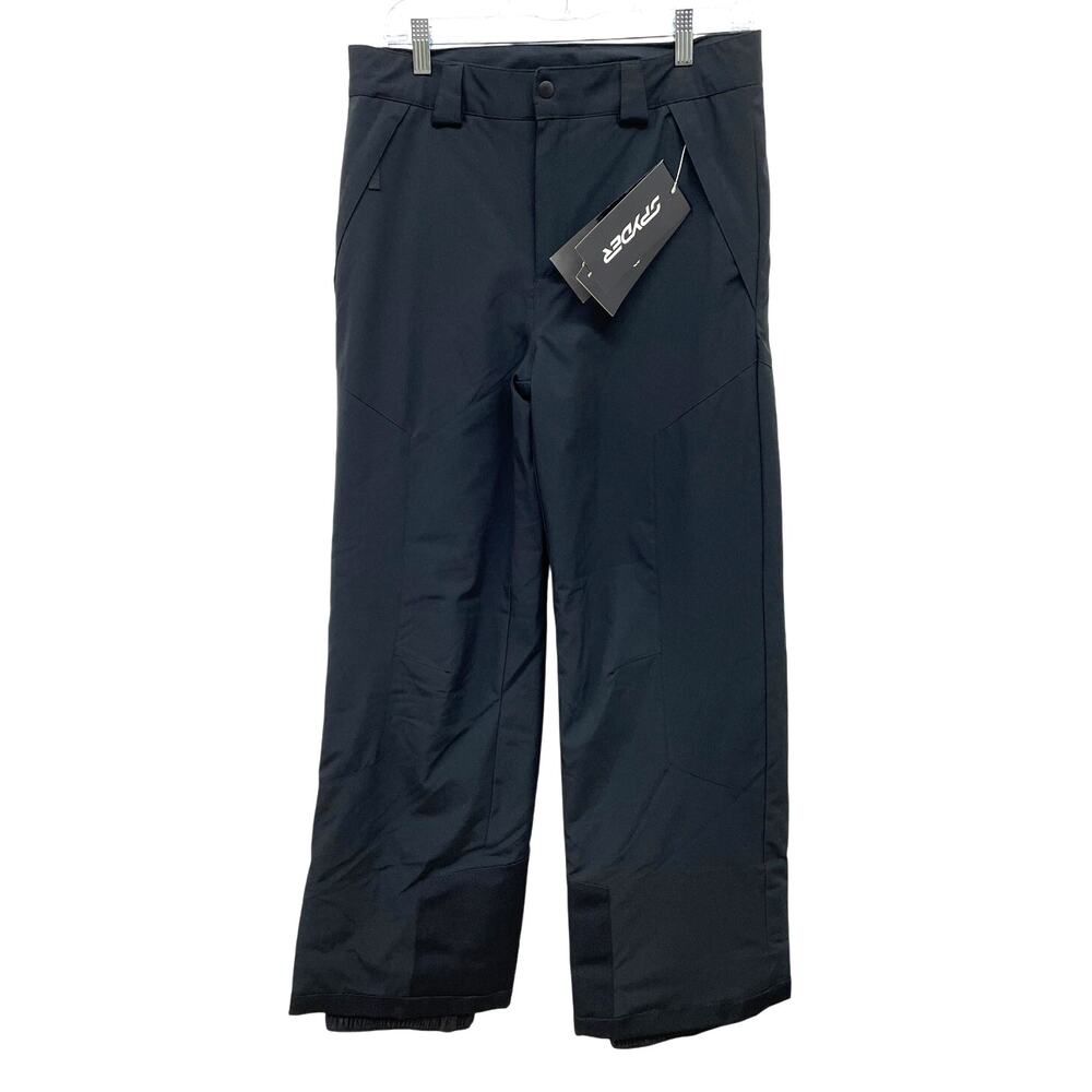 Spyder NWT Power Insulated Black Power Pants EXO Shield Boy's Size XL Thermo